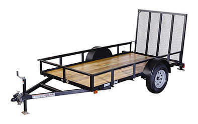 TESKE 5' x 10' Multi-Purpose Utility Trailer