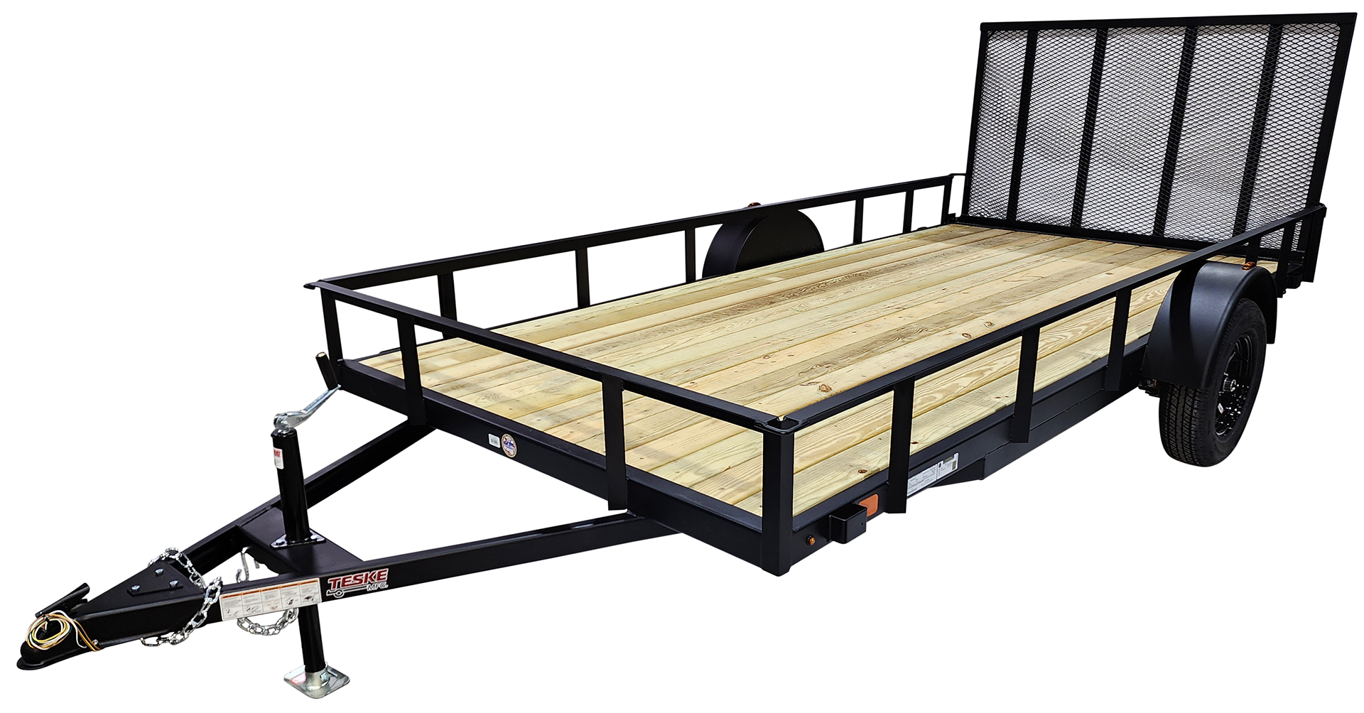 TESKE MFG 6.5' x 14' UTV Utility Trailer